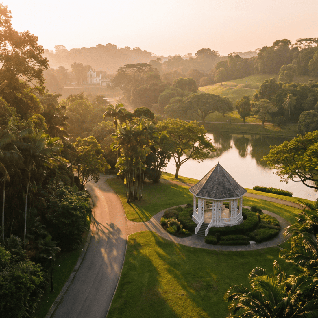 Paisaje de Singapur con cobertura 4G/5G de la eSIM de PuraSIM