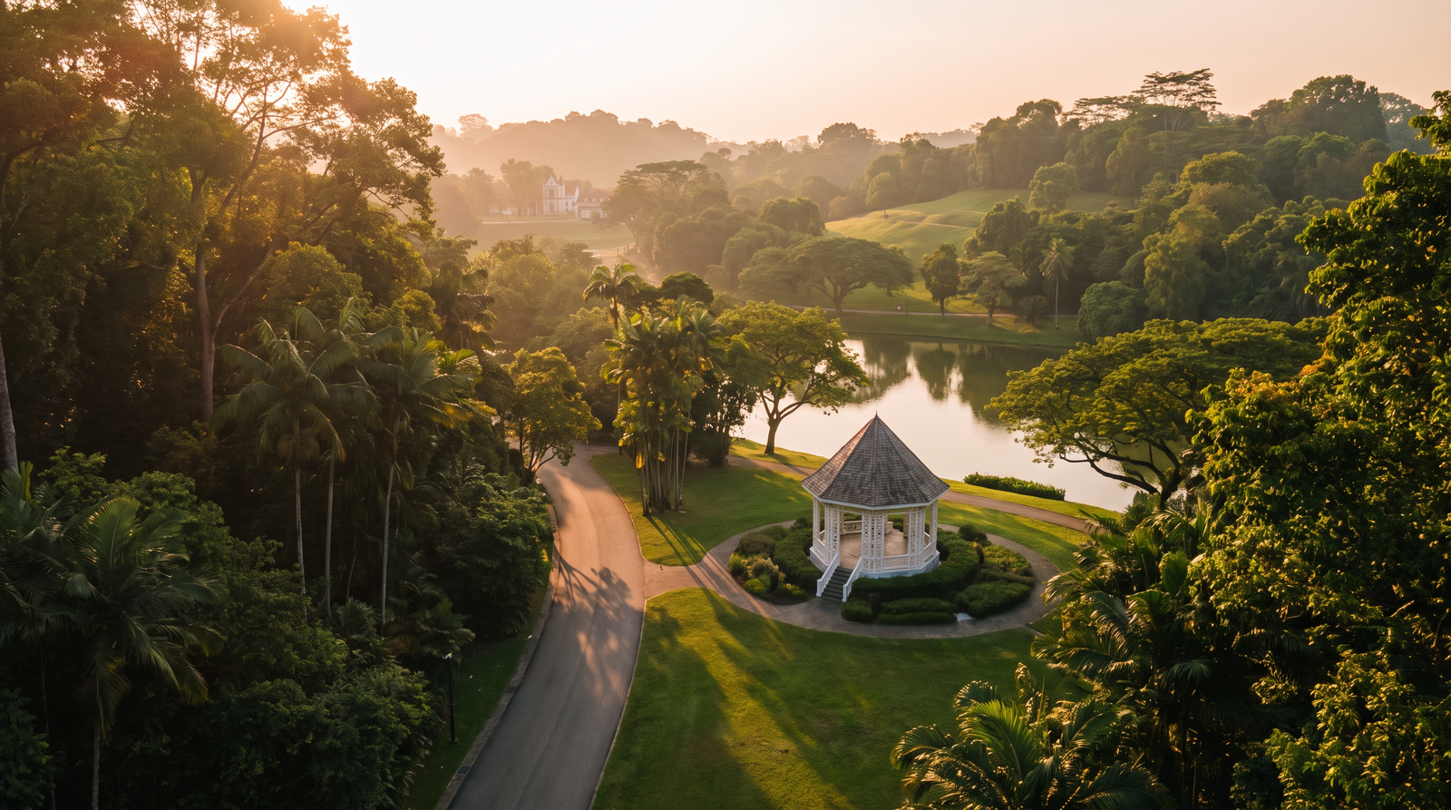 Paisaje de Singapur con cobertura 4G/5G de la eSIM de PuraSIM