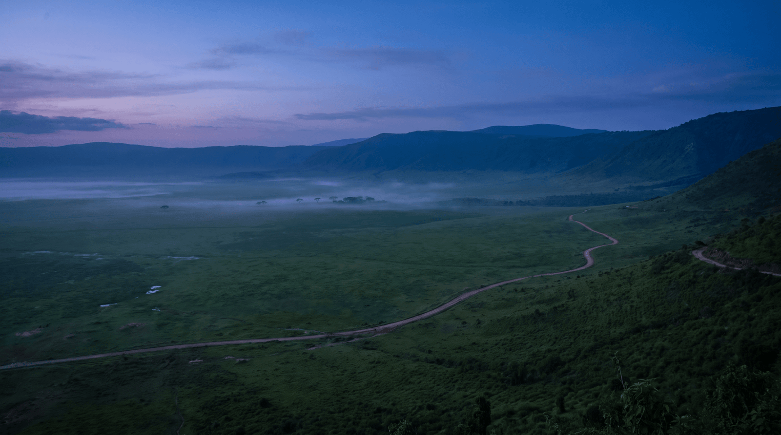 Atardecer en Tanzania, conectado con datos móviles sin roaming