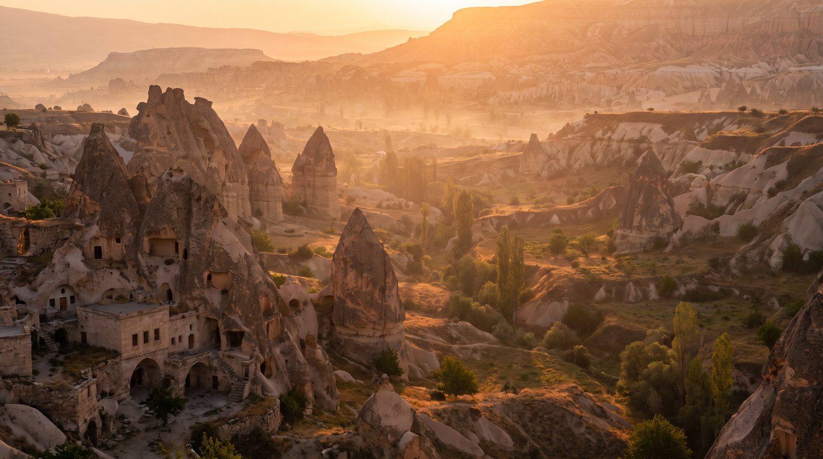 Paisaje de Turquía con cobertura 4G/5G de la eSIM de PuraSIM