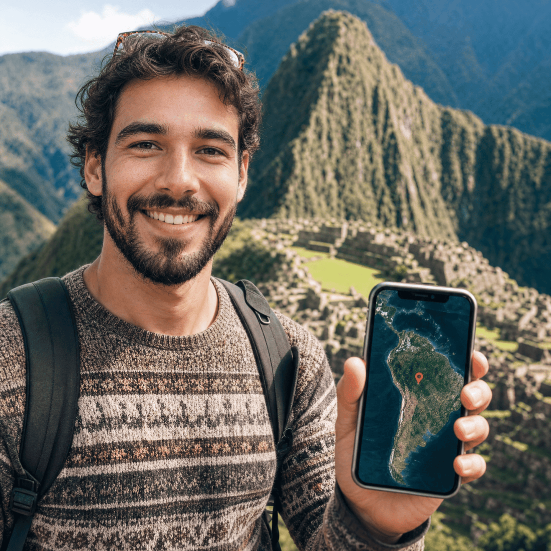 eSIM de América del Sur 6 Países: datos móviles de viaje sin roaming
