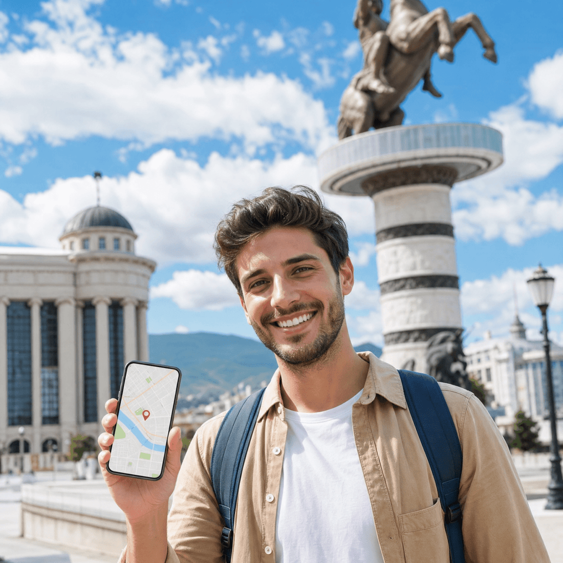 eSIM de Macedonia del Norte: datos móviles de viaje sin roaming