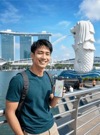 eSIM Singapour, Malaisie et Thaïlande