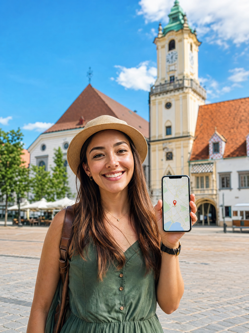 eSIM de Eslovaquia: datos móviles de viaje sin roaming