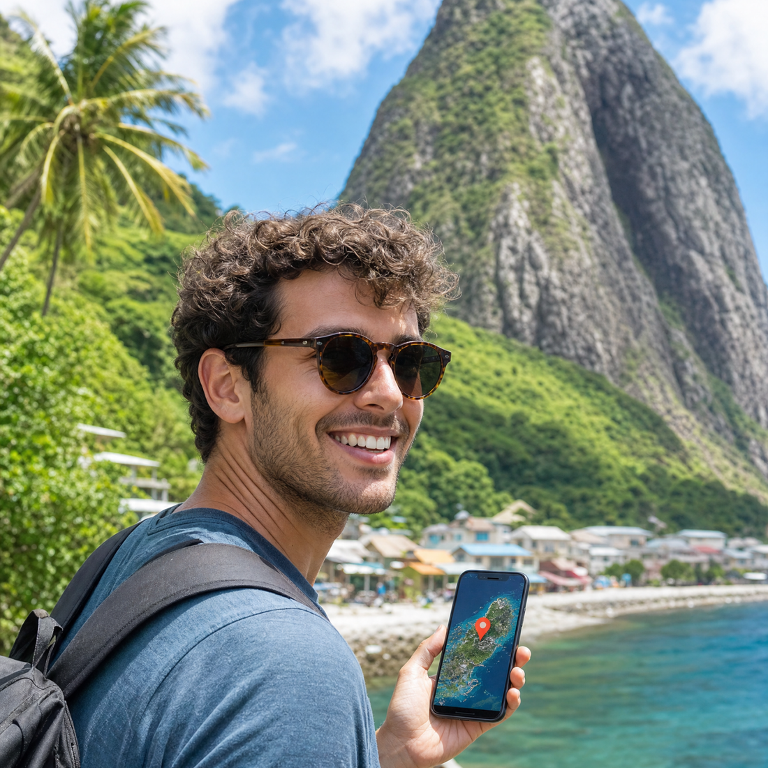 eSIM de San Vicente y las Granadinas: datos móviles de viaje sin roaming