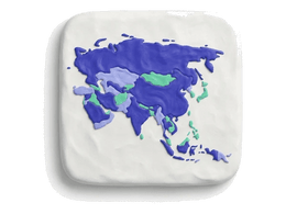 eSIM Asia 12 Countries claymotion