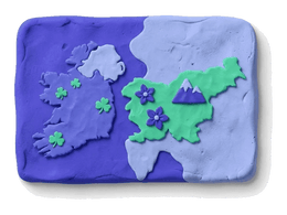 eSIM Ireland and Slovenia claymotion