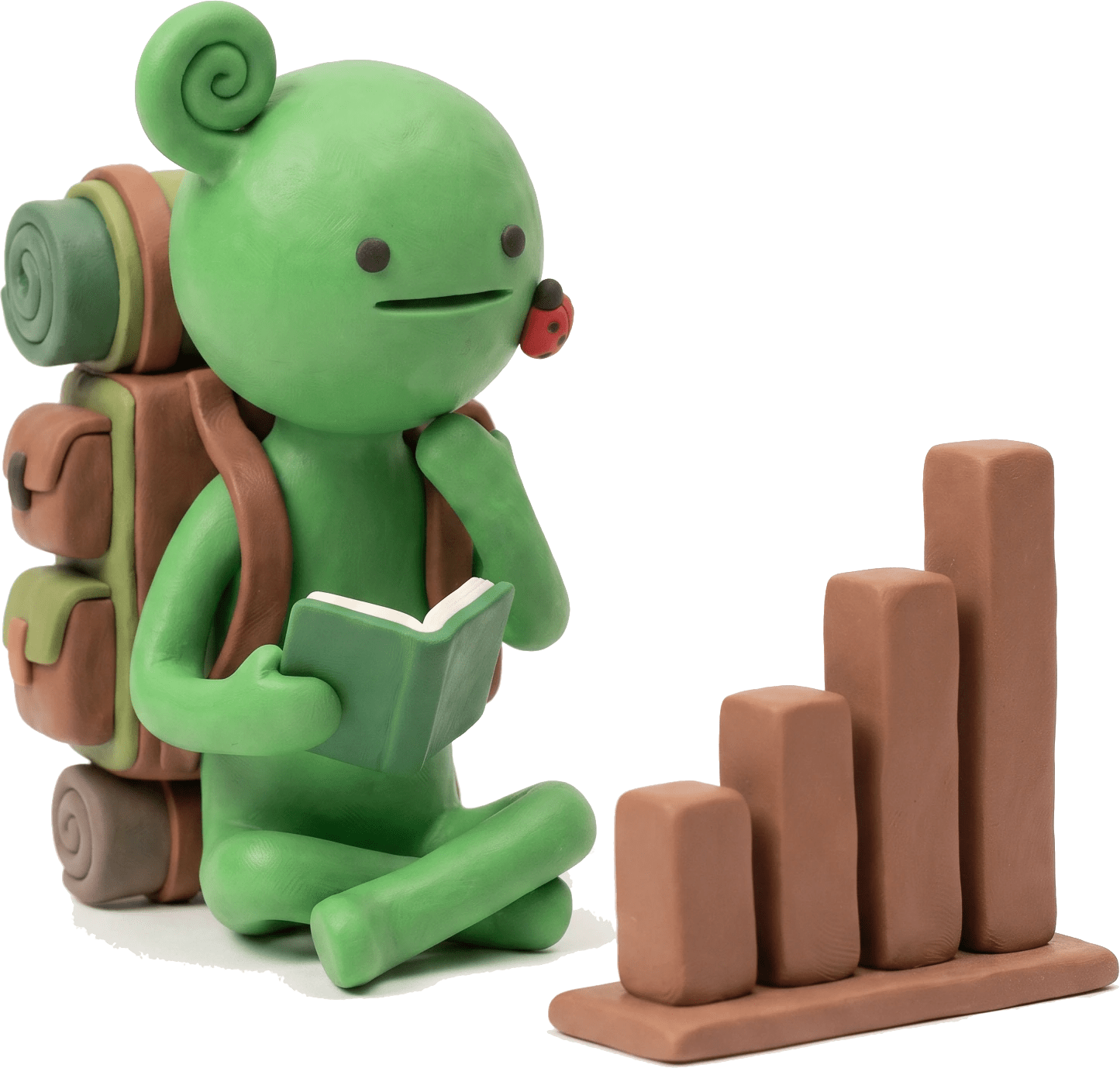 Personnage de PuraSIM comparant quelle eSIM te convient pour ton voyage