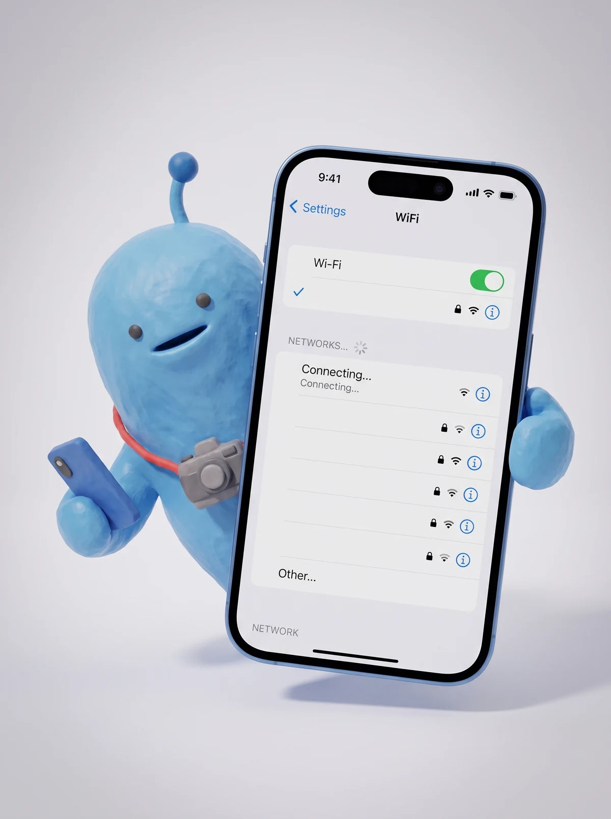 Conéctate a una red WiFi en el iPhone