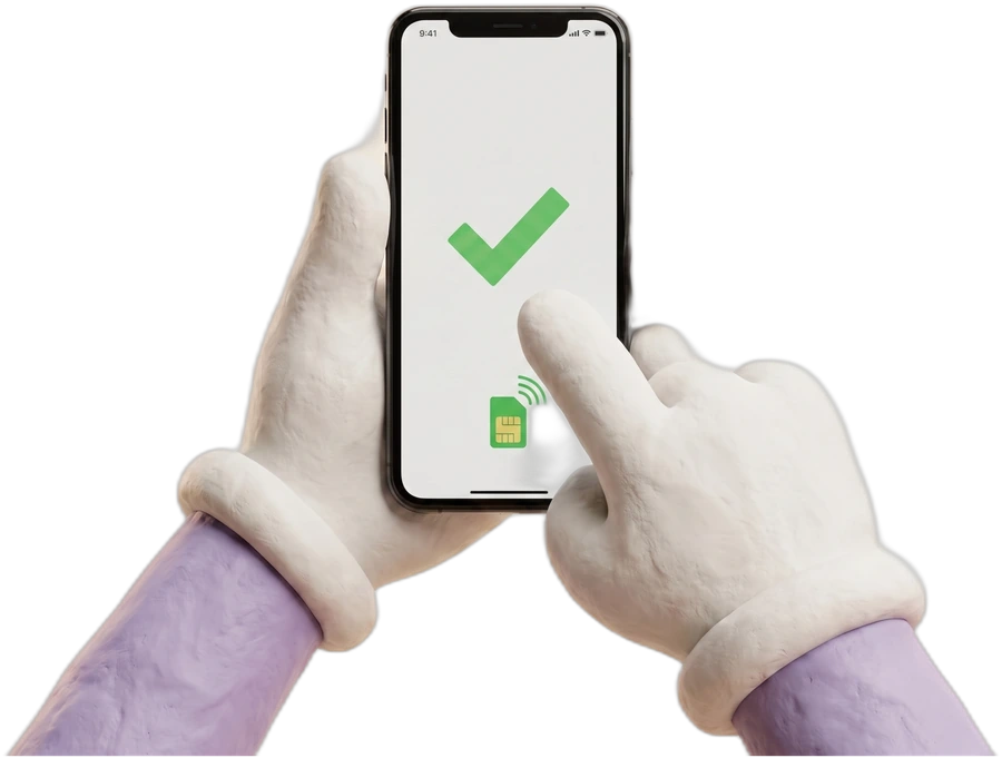 Móvil listo para la eSIM